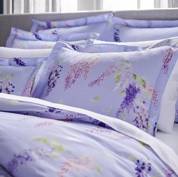 Schlossberg Aurelie QUEEN duvet cover 1 standard sham $976 - Picture 3 of 14